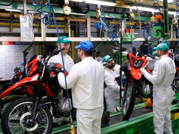 32 milhões de motocicletas produzidas