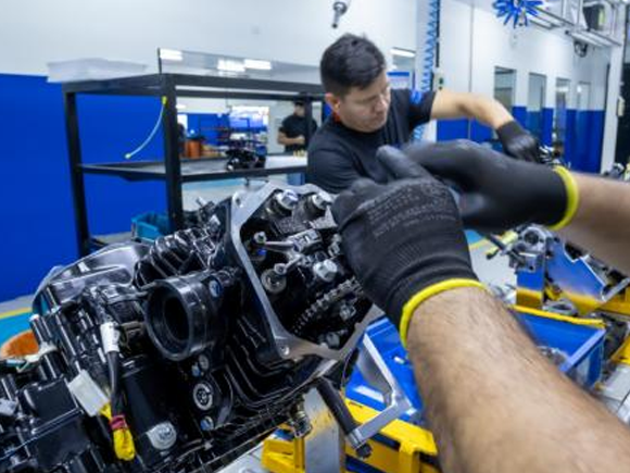 Bajaj produção de motocicletas 