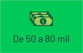 De 50 a 80 mil