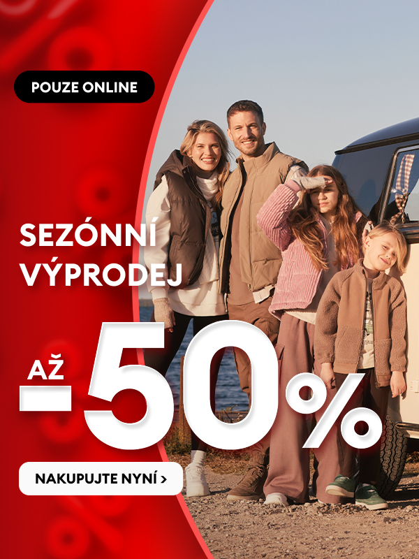 Sezónní Výprodej až -50% 
