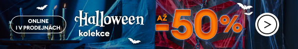 AŽ -50% na Halloween kolekci.