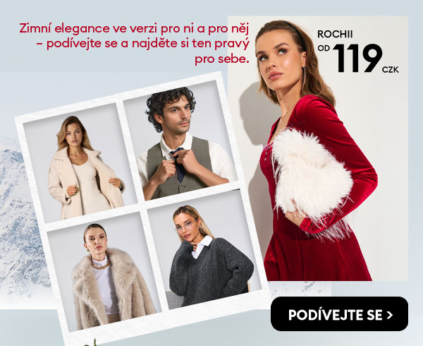 Zimní elegance ve verzi pro ni a pro něj – podívejte se a najděte si ten pravý pro sebe.
