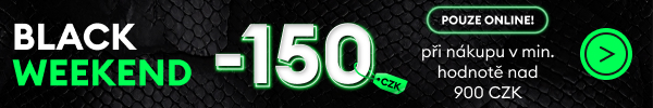 Pouze nyní: -150 CZK při nákupu v hodnotě nad 900 CZK. Platí na nezlevněné produkty.