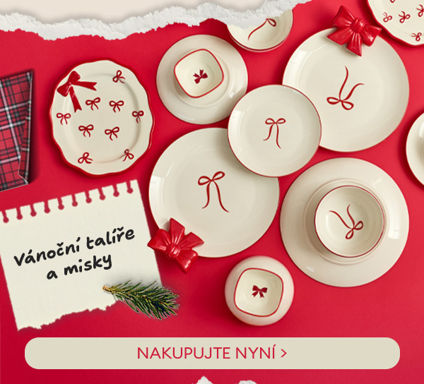 Vánoční talíře a misky