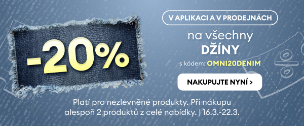 -20% na všechny džíny