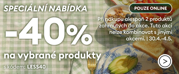 -40% Speciální nabídka při nákupu alespoň 2 produktů zahrnutých v akci