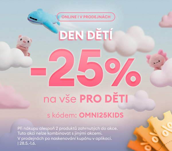 -25% Den dětí NA VŠE PRO DĚTI Online i v prodejnách!