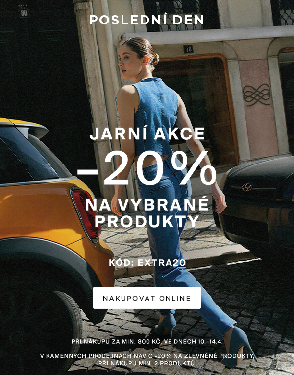 JARNÍ AKCE -20% NA VYBRANÉ PRODUKTY