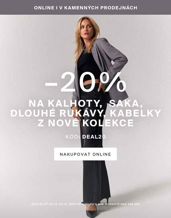 Speciální akce: -20 % na vybrané modely