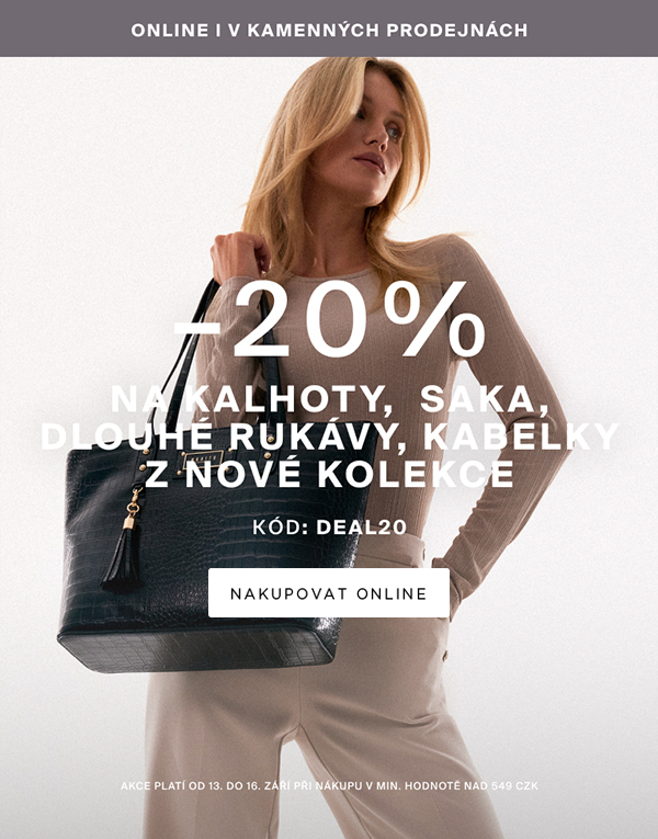 Speciální akce: -20 % na vybrané modely