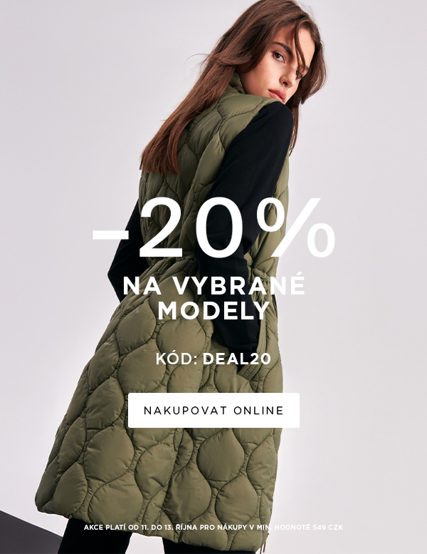 Speciální akce: -20 % na vybrané modely