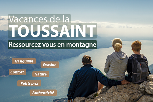 Offres exclusives pour les vacances de la Toussaint