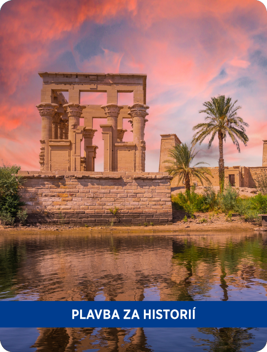 Egypt lodí po Nilu s pobytem u moře