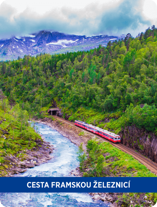 Vlakem krajinou fjordů z Osla do Bergenu