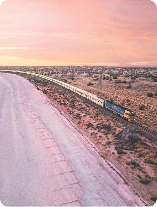 Luxusním vlakem Indian Pacific ze Sydney do Perthu