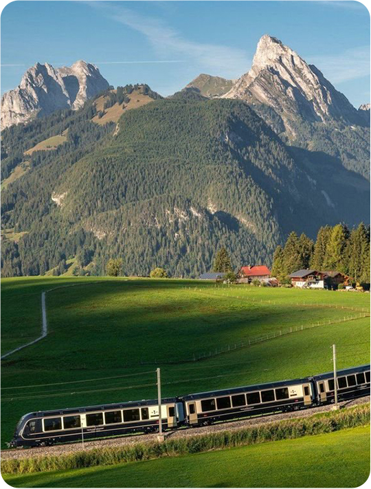 Panoramatickým Goldenpass Expresem k Ženevskému jezeru