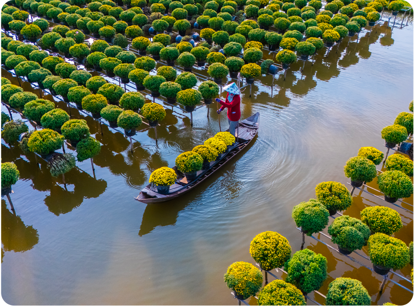 Plavba po Mekongu z Vietnamu do Kambodži