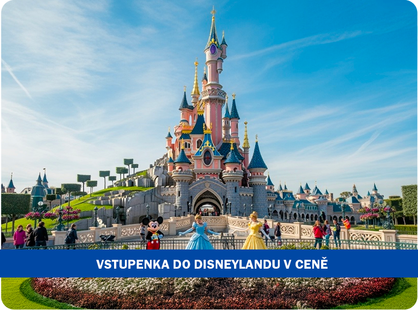 Kouzelná Paříž s návštěvou Disneylandu