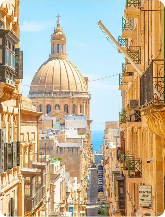 Plavba z Řecka na Maltu a do Itálie