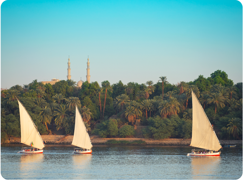 Egypt lodí po Nilu s pobytem u moře