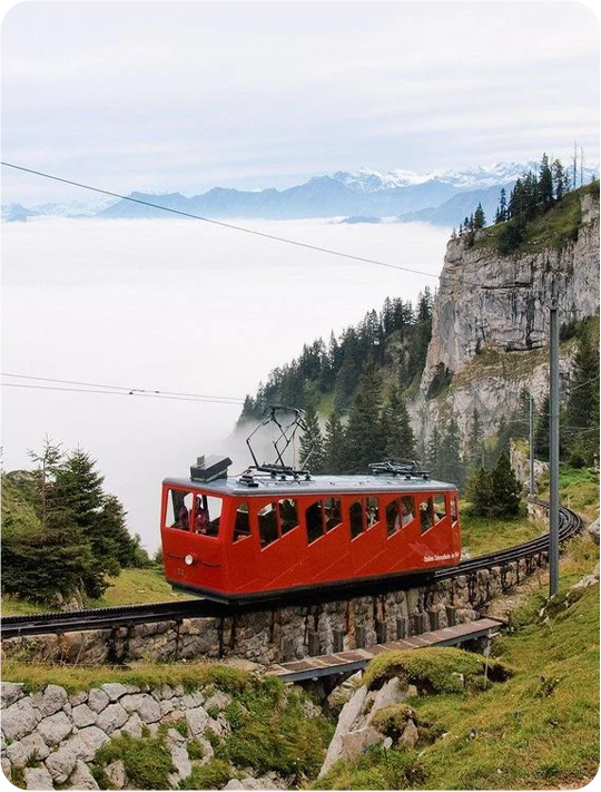 Nejkrásnější kouty Švýcarska panoramatickými drahami